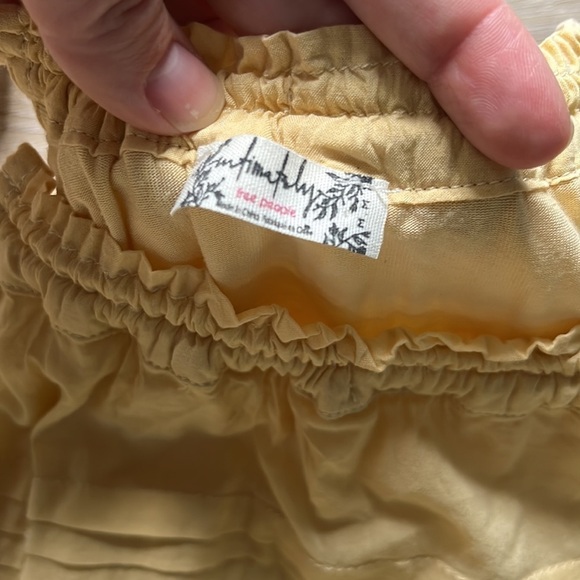 Intimately Free People Trust Me Bodysuit Tank in Yellow - Picture 8 of 11